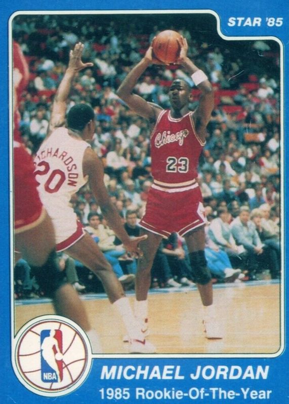 Michael Jordan 1984 Star #288 Rookie of the Year SGC 10