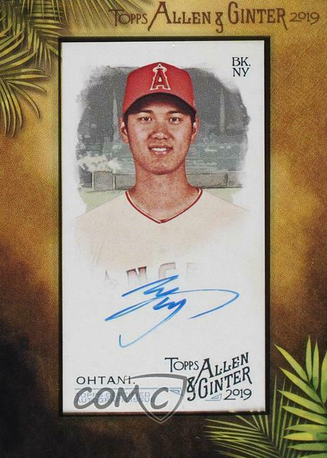 Shohei Ohtani 2019 Topps Allen & Ginter #MA-SO Framed Mini