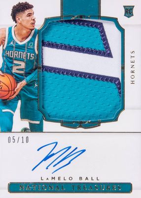 2020 National Treasures #130 Rookie Patch Auto - Gold /10