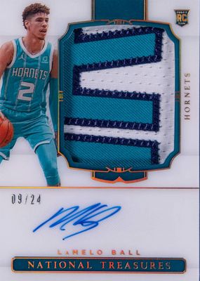 2020 National Treasures #130 Rookie Patch Auto - Gold FOTL /24