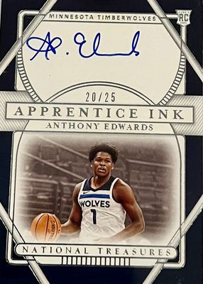 2020 National Treasures #API-AED Apprentice Ink (/25)
