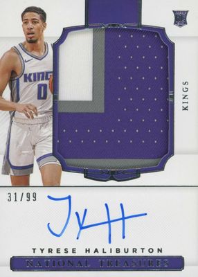 2020 National Treasures #103 Rookie Patch Auto /99