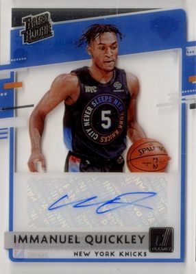 2020 Clearly Donruss #RRA-IMQ Clearly Rated Rookie Autographs