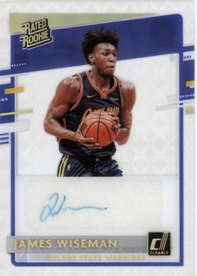 2020 Clearly Donruss #RRA-JWM Clearly Rated Rookie Autographs - Holo Mosaic