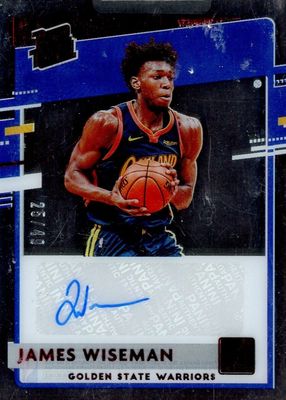 2020 Clearly Donruss #RRA-JWM Clearly Rated Rookie Autographs - Red /49