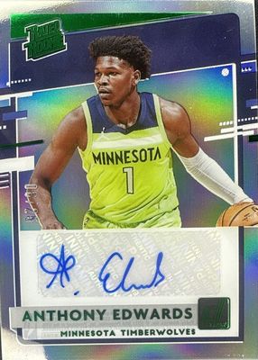 2020 Clearly Donruss #RRA-ANT Clearly Rated Rookie Autographs - Green /25
