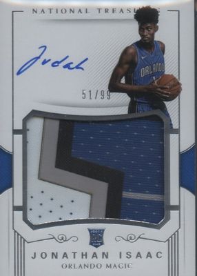 2017 National Treasures #106 Rookie Patch Auto /99