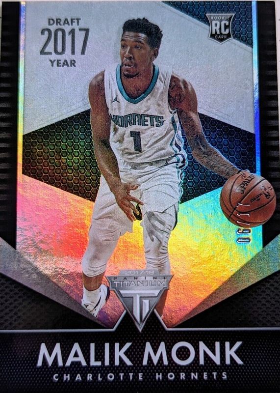 Malik Monk 2017 Chronicles #225 Titanium Draft Year /17 Rookie PSA 10