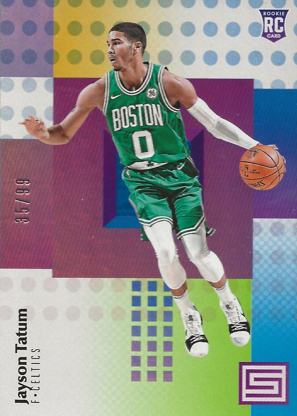 Jayson Tatum 2017 Status #128 Aspirations (/99) Price Guide