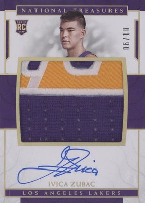 2016 National Treasures #123 Rookie Patch Auto - Gold /10