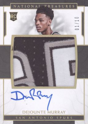 2016 National Treasures #146 Rookie Patch Auto - Gold /10