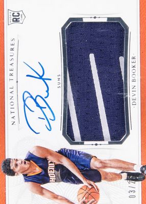 2015 National Treasures #113 Rookie Patch Auto - Silver /25