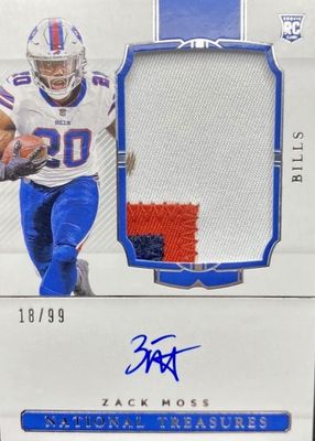 2020 National Treasures #191 Rookie Patch Auto /99