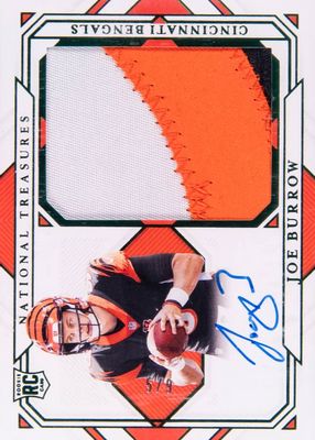 2020 National Treasures #RMS-JB Rookie Material Signatures - Numbers Green (/9)