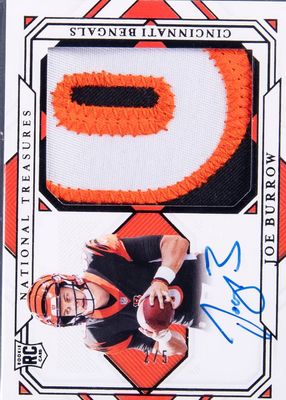2020 National Treasures #RMS-JB Rookie Material Signatures - Black /5