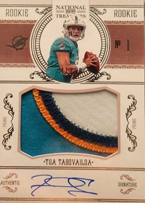 2020 National Treasures #CRS-TT Crossover Rookie Patch Autographs /99