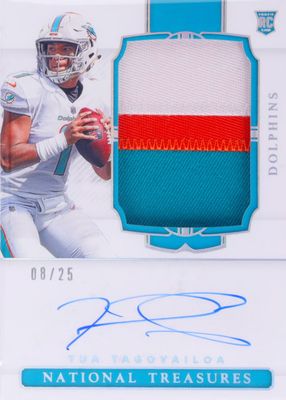 2020 National Treasures #157 Rookie Patch Auto - Holo Silver /25