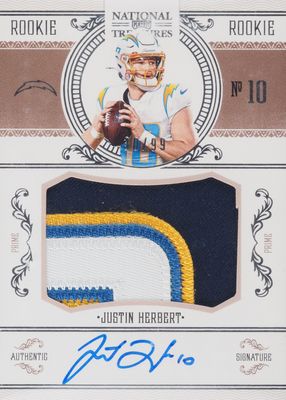 2020 National Treasures #CRS-JH Crossover Rookie Patch Autographs /99