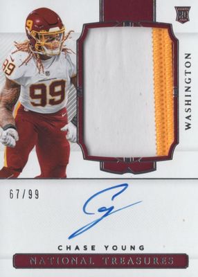 2020 National Treasures #171 Rookie Patch Auto /99
