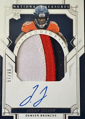 2020 National Treasures #PPA-JJ Prodigy Patch Autographs (/99)