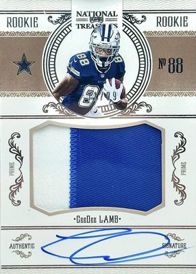 2020 National Treasures #CRS-CL Crossover Rookie Patch Autographs /99