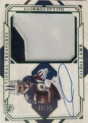 2020 National Treasures #RMS-CL Rookie Material Signatures - Numbers Green (/88)