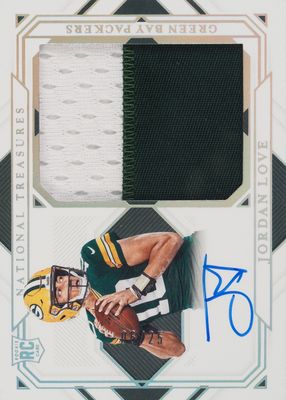 2020 National Treasures #RMS-JL Rookie Material Signatures - Holo Silver /25