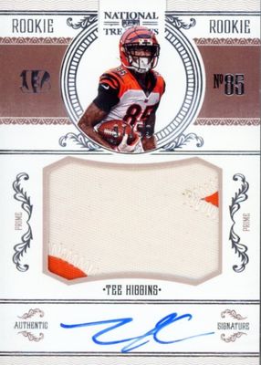 2020 National Treasures #CRS-TH Crossover Rookie Patch Autographs /99