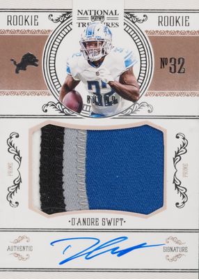 2020 National Treasures #CRS-DS Crossover Rookie Patch Autographs /99