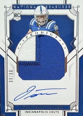 2020 National Treasures #PPA-JT Prodigy Patch Autographs (/99)
