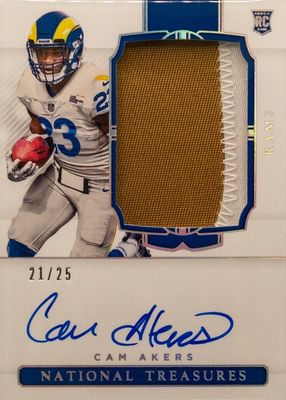 Cam Akers #GG-CA Prices | 2023 Panini Gold Standard Gear