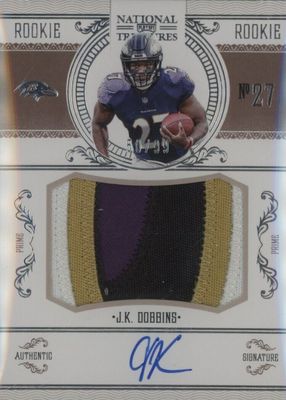 2020 National Treasures #CRS-JD Crossover Rookie Patch Autographs /99