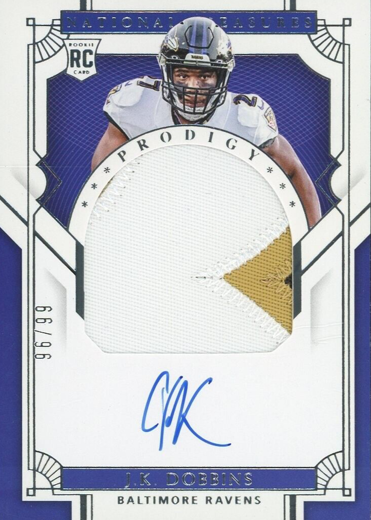 JK Dobbins Football Cards Price Guide - Sports Card Investor