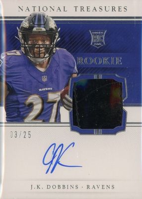 2020 National Treasures #RGS-JD Rookie Gloves Signatures /25