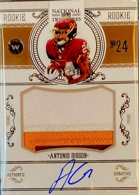 2020 National Treasures #CRS-AG Crossover Rookie Patch Autographs /99