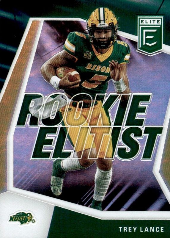 Trey Lance 2021 Elite #RE4 Rookie Elitist RAW