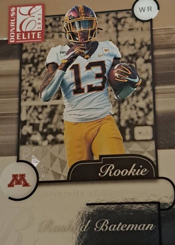 Rashod Bateman 2021 Elite #ER15 2001 Elite Rookies Rookie PSA 10