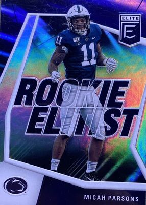 2021 Elite #RE13 Rookie Elitist