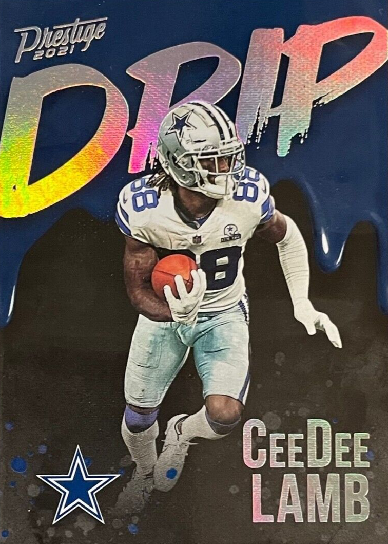 CeeDee Lamb 2021 Prestige #ND-CD NFL Drip /(SSP) Price Guide