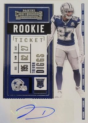 2020 Contenders #162 Rookie Ticket Auto Variation