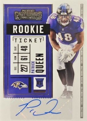 2020 Contenders #151 Rookie Ticket Auto