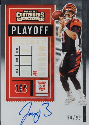 2020 Contenders #101 Rookie Ticket Auto - Playoff Ticket /99