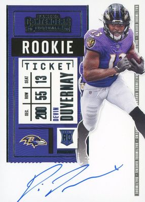 2020 Contenders #132 Rookie Ticket Auto