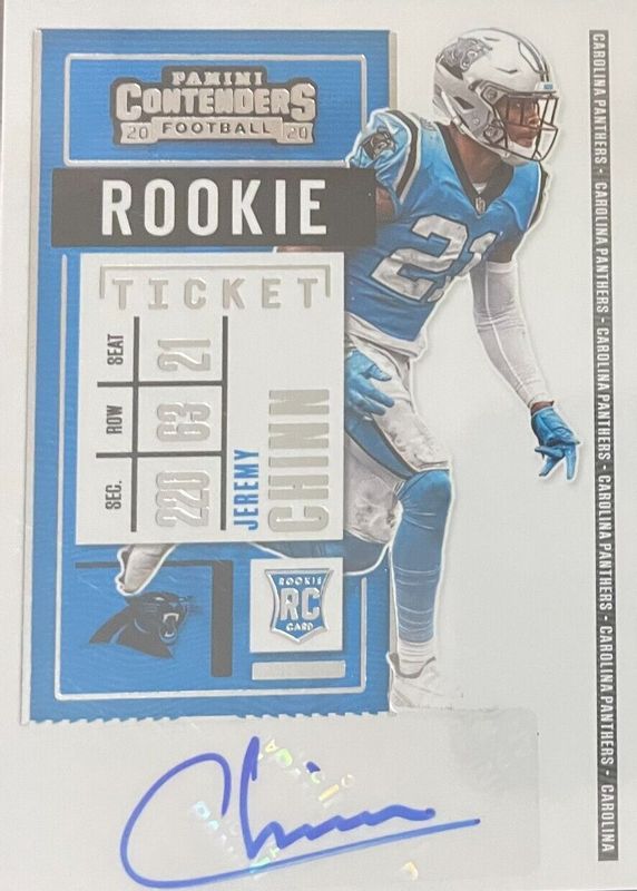 2020 Contenders #270 Rookie Ticket Auto