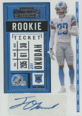 2020 Contenders #143 Rookie Ticket Auto Variation