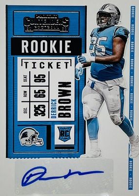 2020 Contenders #146 Rookie Ticket Auto Variation