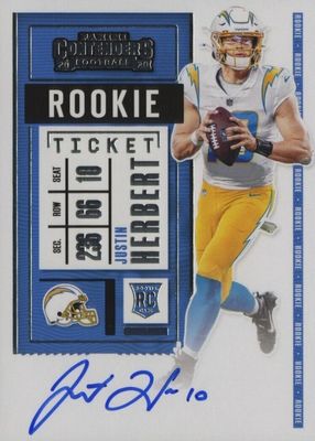 2020 Contenders #104 Rookie Ticket Auto Variation