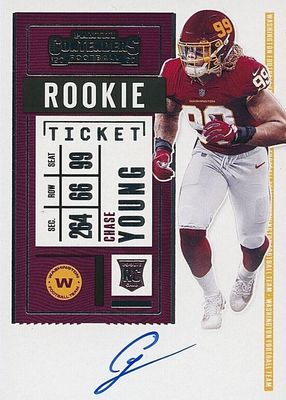 2020 Contenders #102 Rookie Ticket Auto