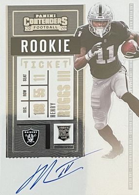 2020 Contenders #105 Rookie Ticket Auto
