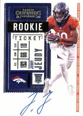 2020 Contenders #106 Rookie Ticket Auto